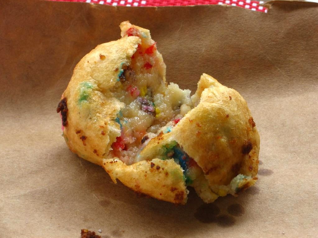 Deep Fried Cake Batter Cookie Dough Willow Bird Baking